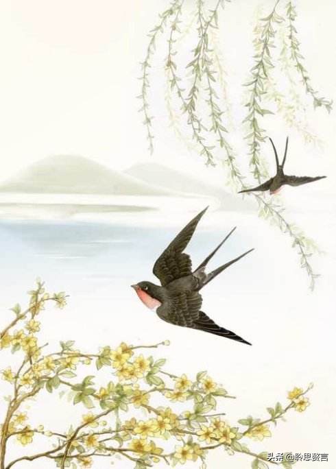 描写春天燕子的古诗有哪些，21首赞美燕子的古诗